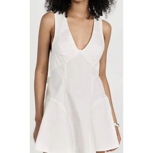 Free People White Mini Dress